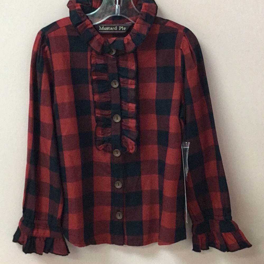 Long sleeve button down top